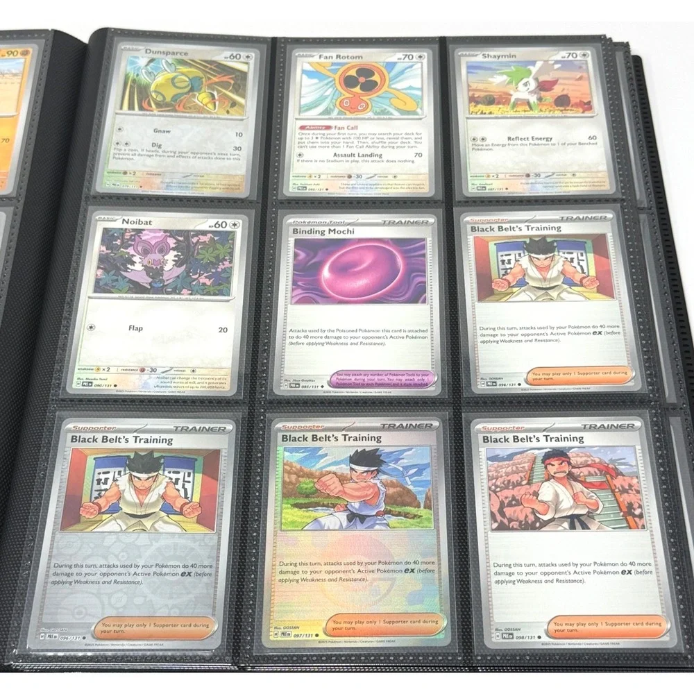 Pokemon TCG Binder‎ Lot 237 Cards EX Holo Reverse Rare EX NM Modern Collection